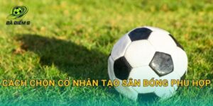 Cách chọn cỏ nhân tạo sân bóng phù hợp: Chọn thông số đúng và tránh mua nhầm cấu hình