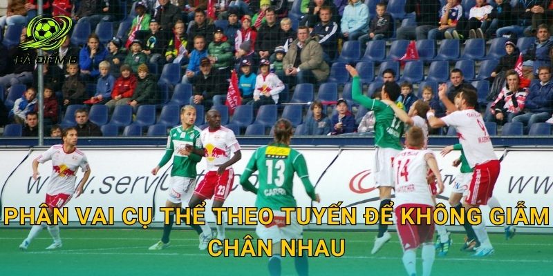 Phân vai cụ thể theo tuyến để không giẫm chân nhau